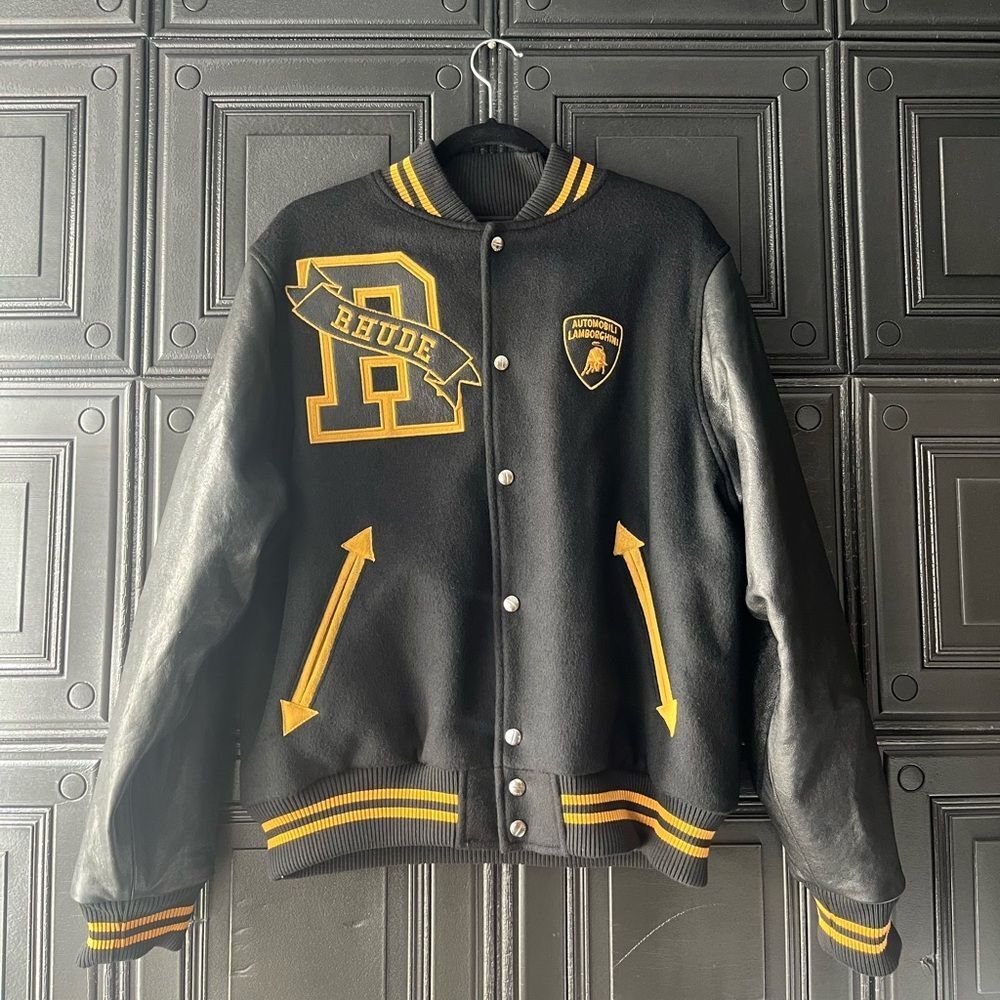 RHUDE Wool Bomber Jacket